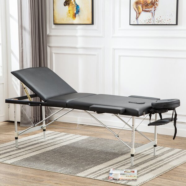 Suwikeke Portable Massage Table Folding Spa Massage Bed Height